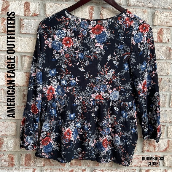 American Eagle outfitters multicoloured Floral Top - Picture 6 of 15